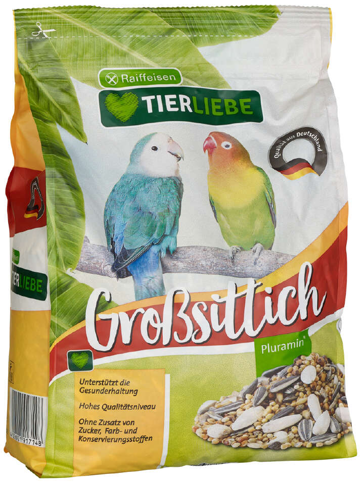 TIERLIEBE Grosssittichfutter